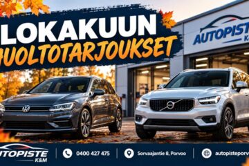 Lokakuun huoltotarjoukset Porvoossa, AutopistePorvoo K&M
